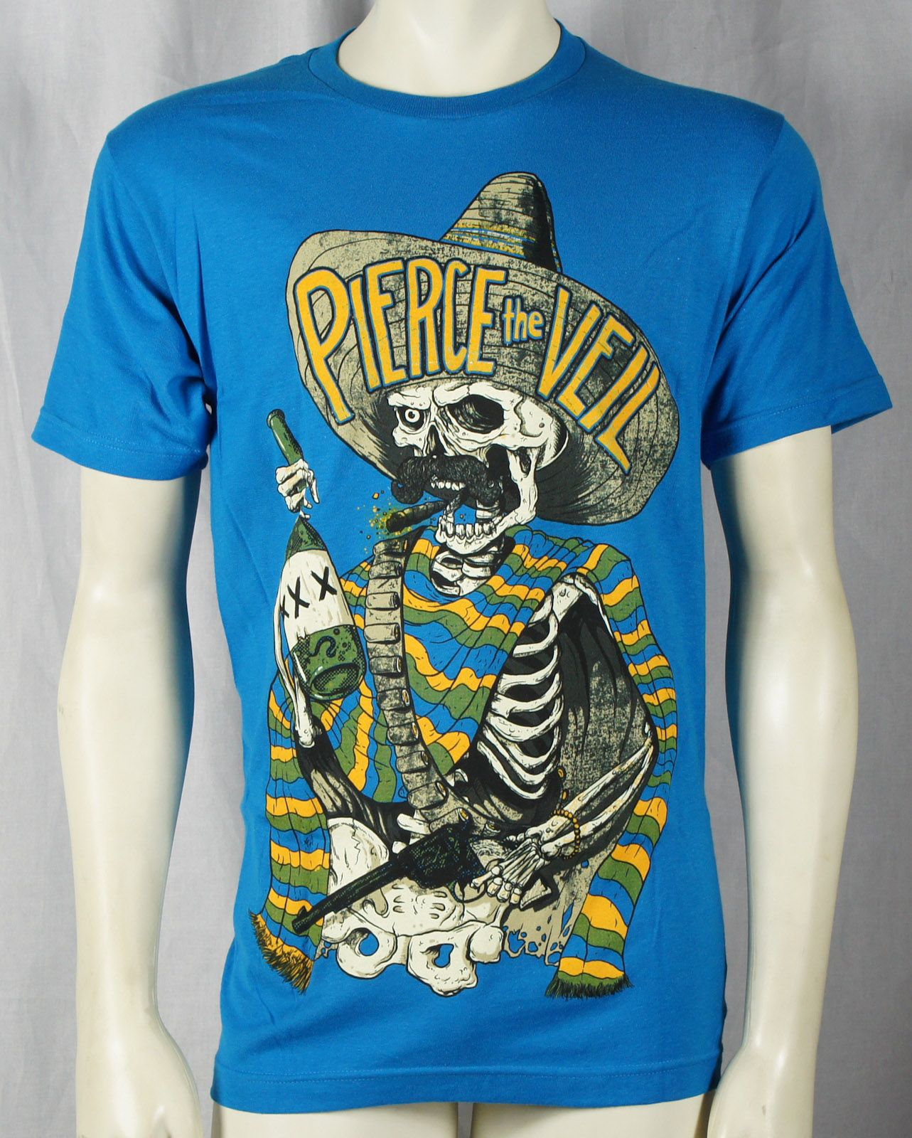 Pierce the Veil TShirt Hombre Teal Merch2rock Alternative Clothing